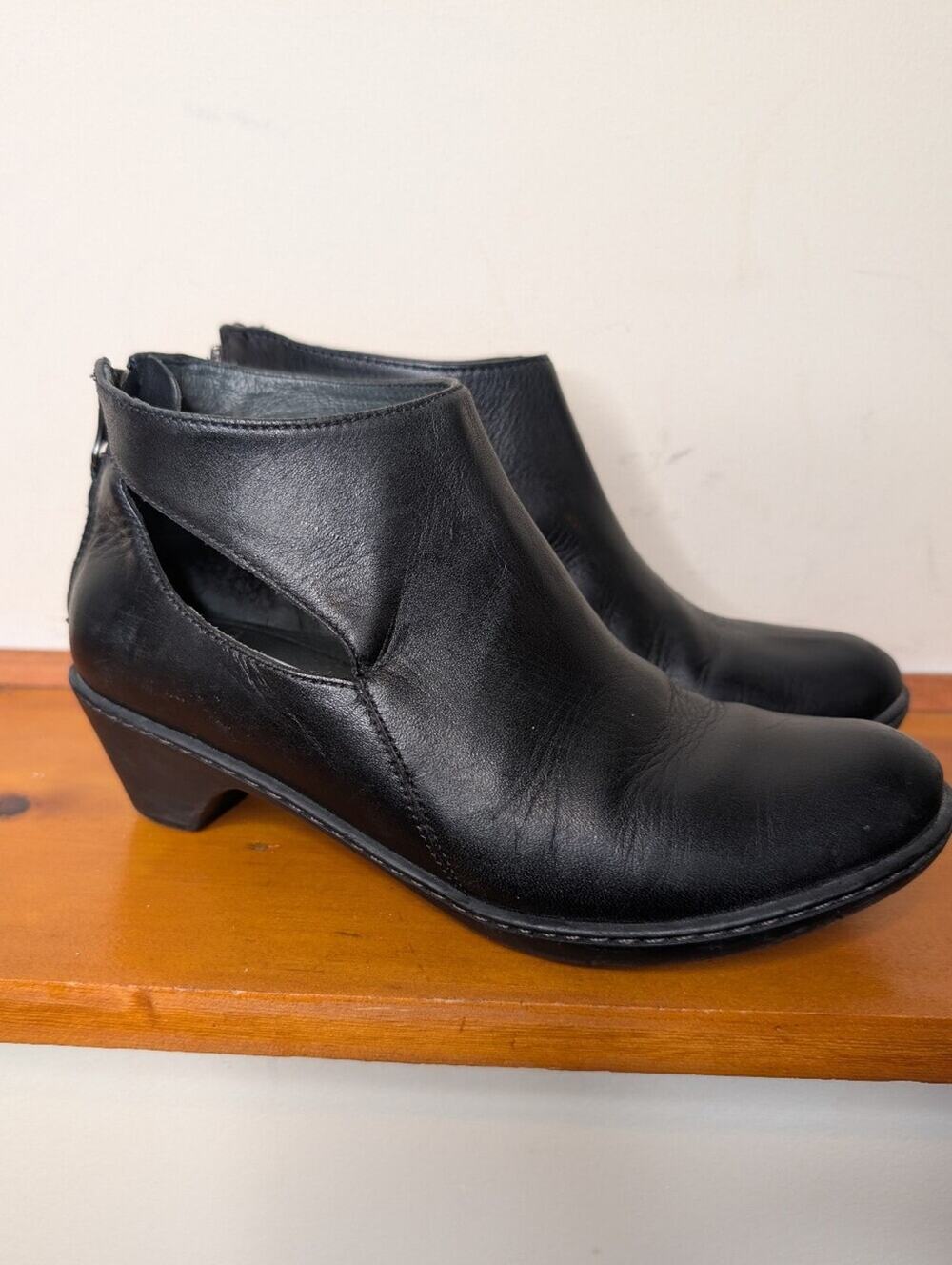 Dansko Bonita Black Ankle Booties Size 36/6